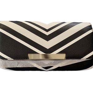 Mix No. 6 Black & White Clutch